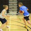 Girls work 6-10 hours per day to improve basketball skills at Alberta's top basketball camp