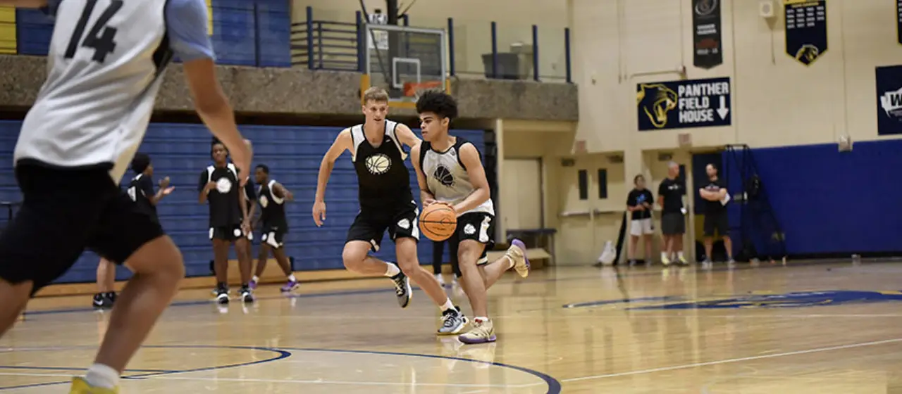 Basketball games at NBC Camps