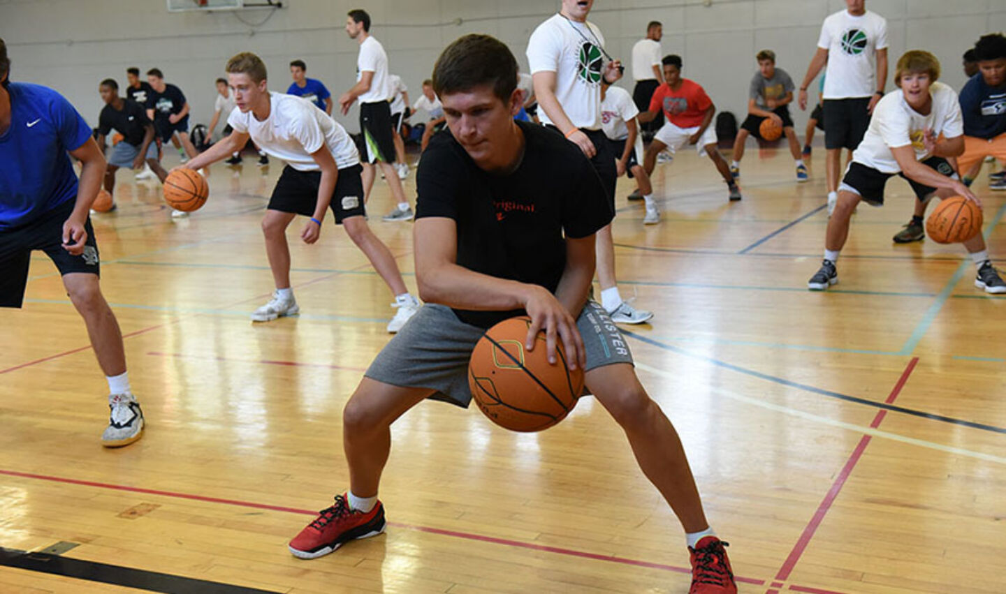 Basketball routine best practice