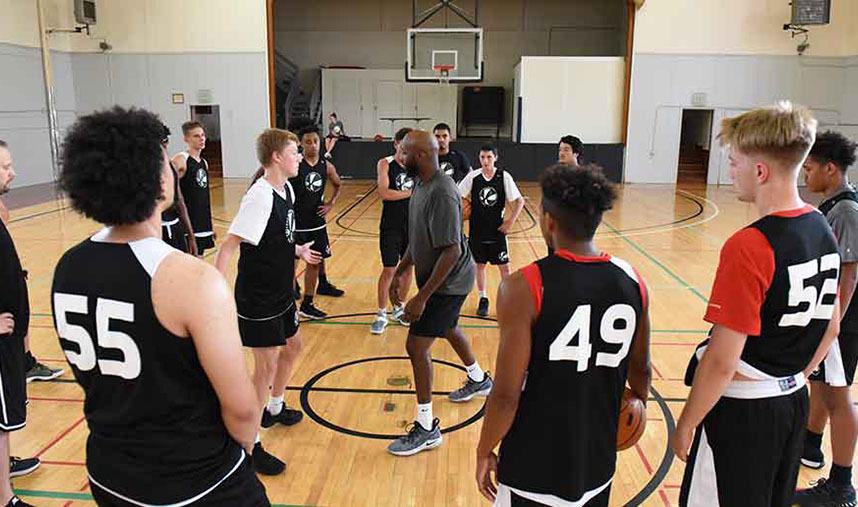Basketball boys coaching nbc camps