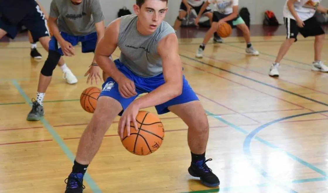 Boys play basketball six to ten hours per day at NBC Auburn basketball camps one of the top basketball camps in the country.