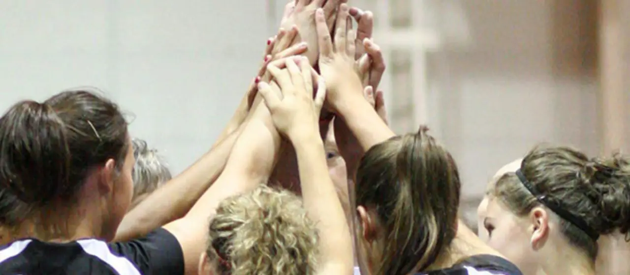 Team huddle