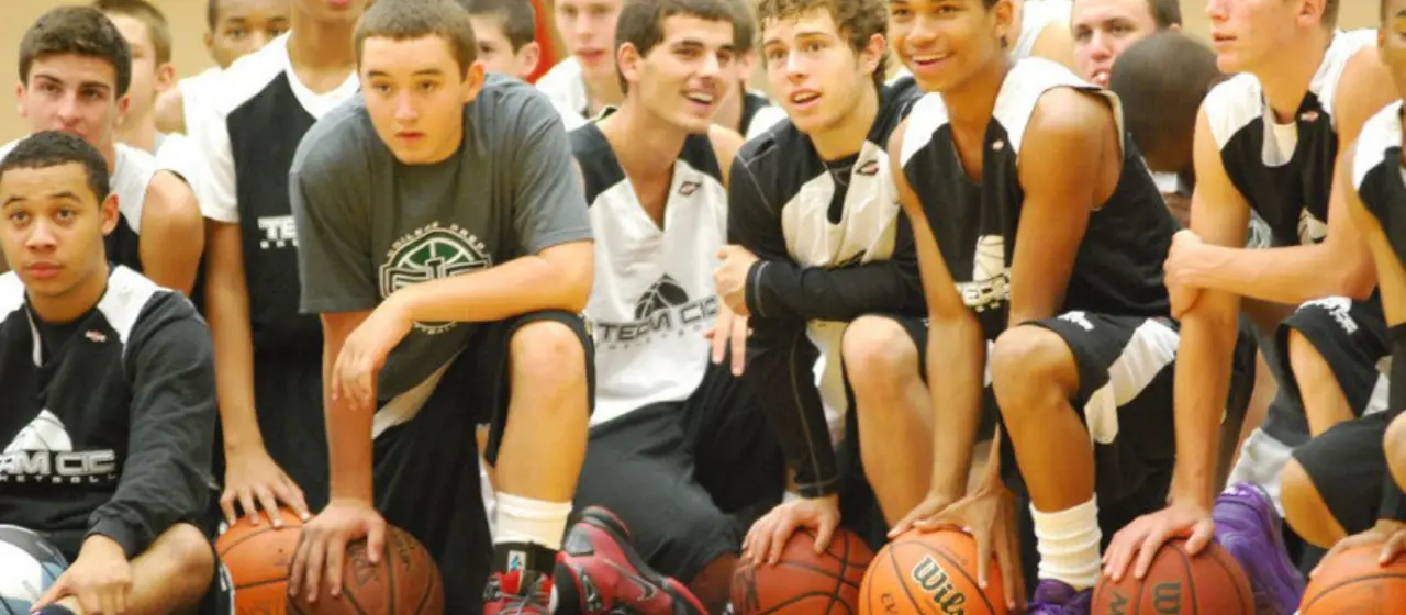 NBC Campers huddle before key training
