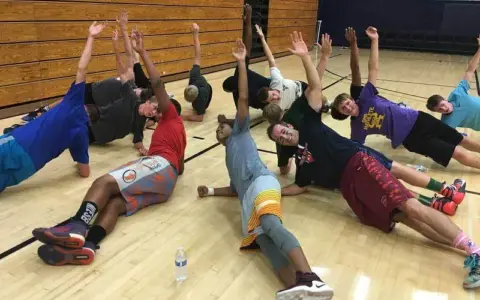 Boys intensive basketball skills training camp with NBC Camps at GFU