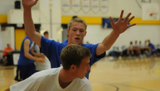 Improve your defensive skills at NBC Basketball Camp