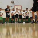Basketball camp junior lineup coaching