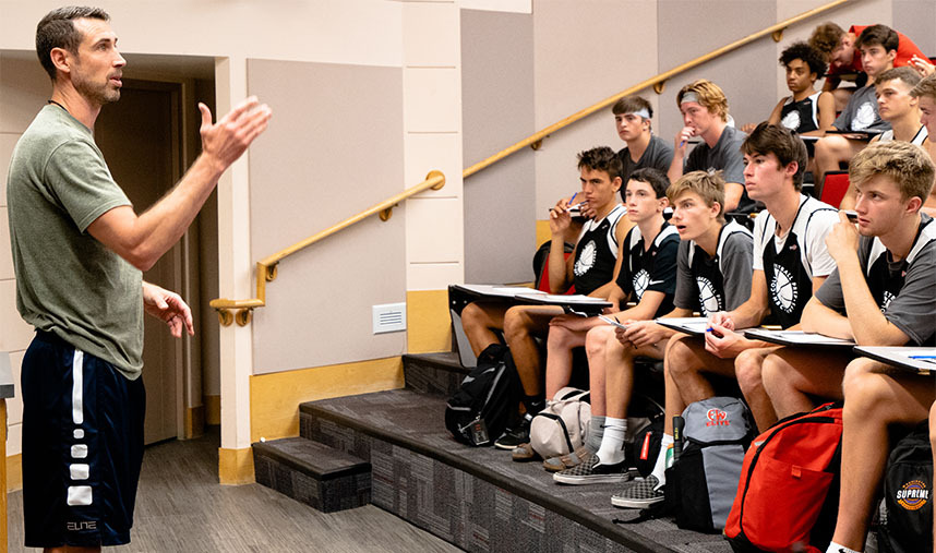 Listening servant leadership basketball