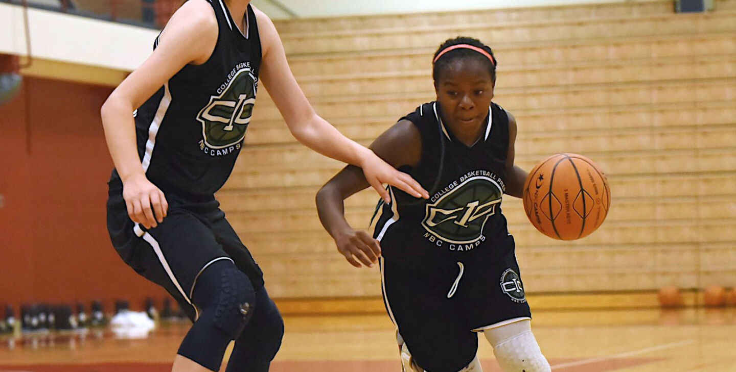 Girls basketball training program one on one attack moves