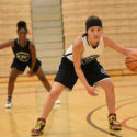 Basketball camp girls dribbling copy