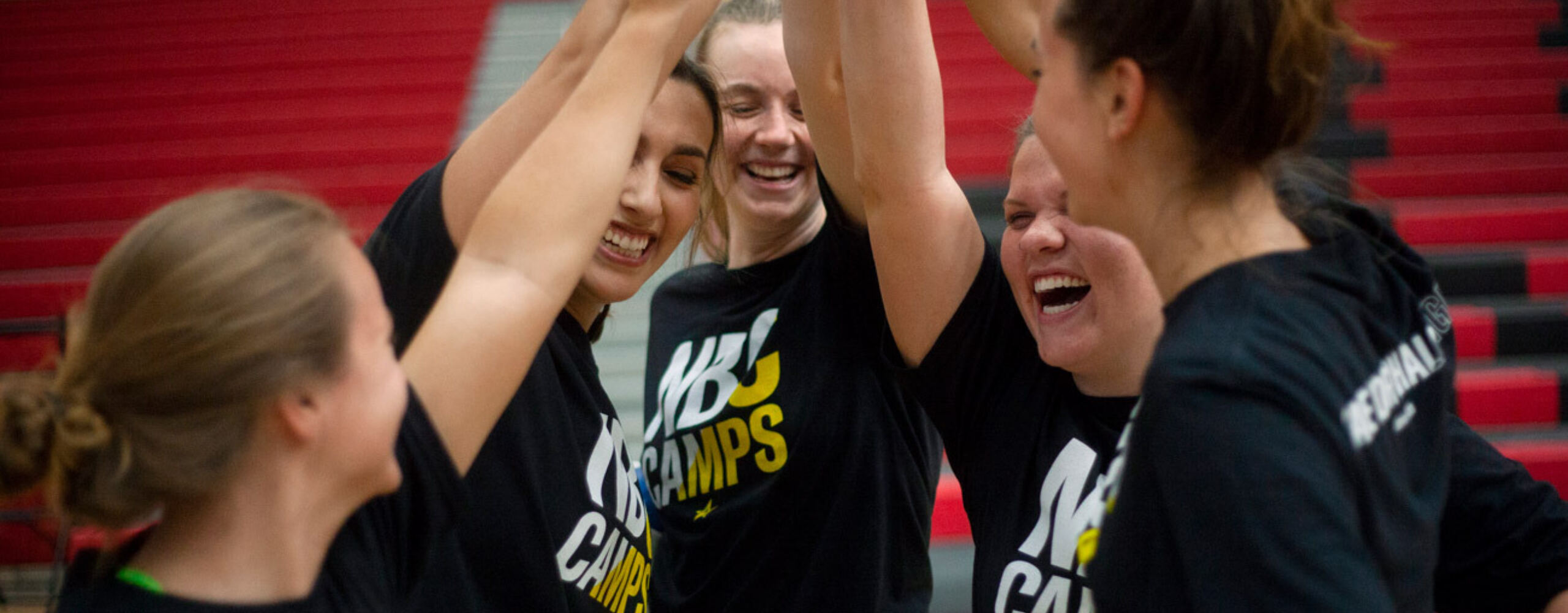 NBC Camps team bonding cheer for basketball and volleyball