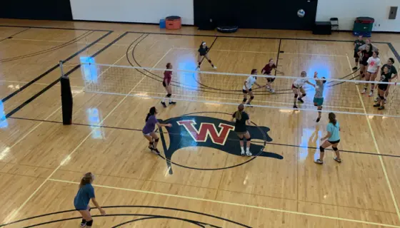 Improve your volleyball skills at Spokane, Washington NBC Volleyball summer camp at Whitworth University